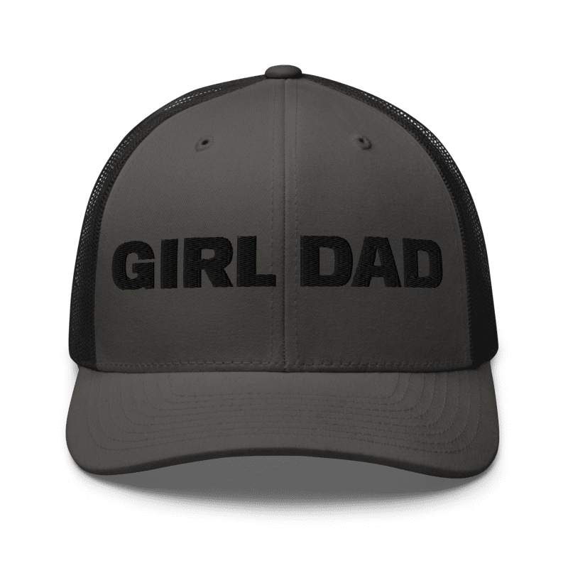 Trucker Cap black on grey