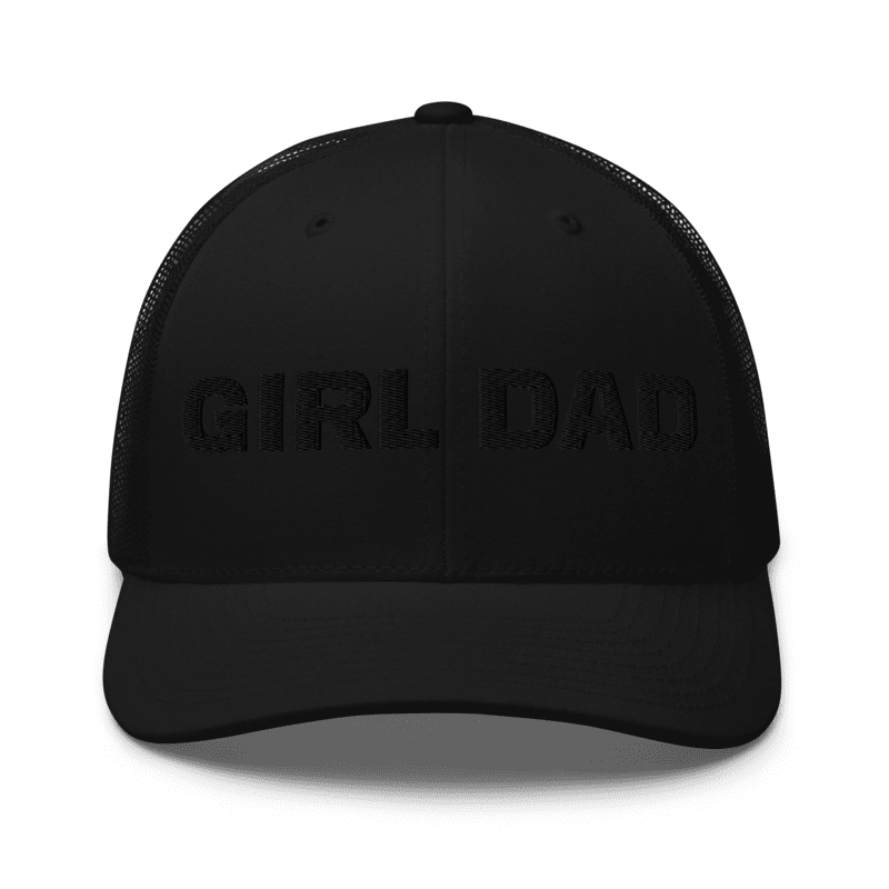 Trucker Cap black on black