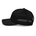 Trucker Cap black on black