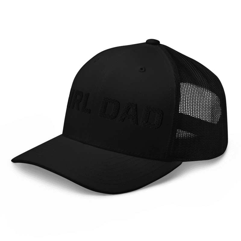 Trucker Cap black on black
