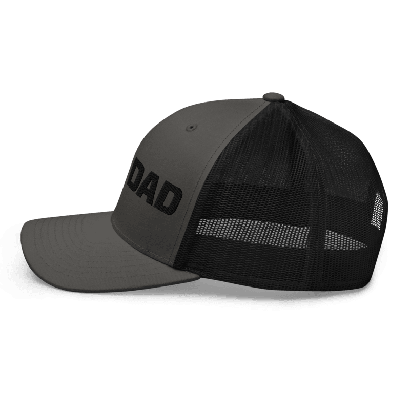 Trucker Cap black on grey