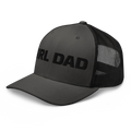 Trucker Cap black on grey
